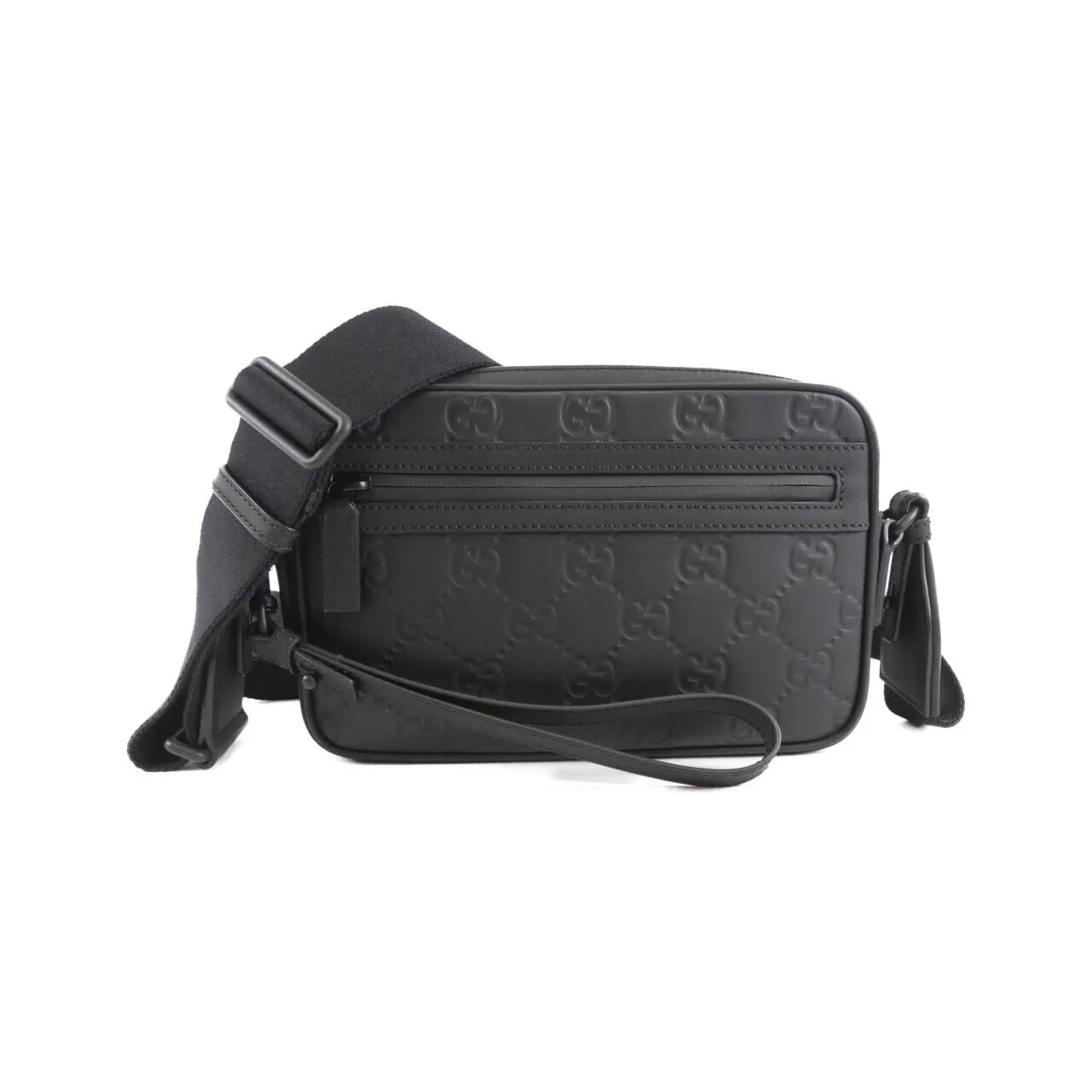 GUCCI 771293 AAC4D 肩背包 皮革 Black