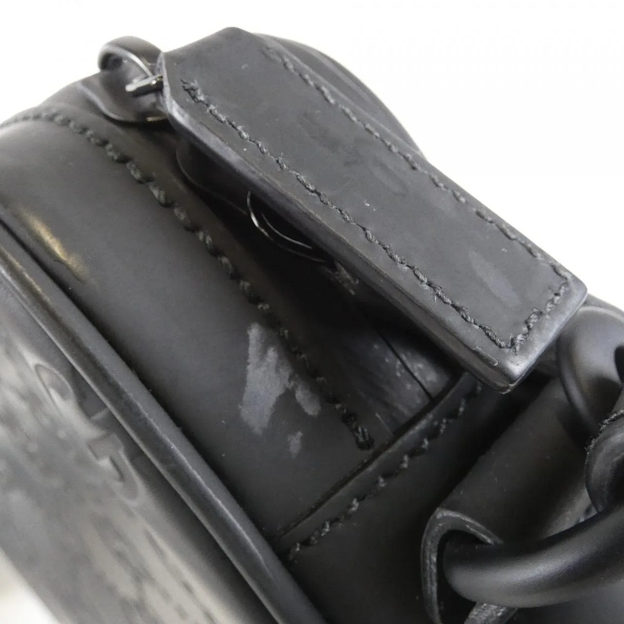 GUCCI 771293 AAC4D 肩背包 皮革 黑色 皮革 中古品B - 縮圖 6