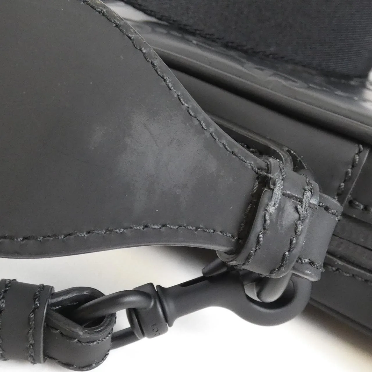 GUCCI 771293 AAC4D 肩背包 皮革 黑色 皮革 中古品B - 縮圖 8
