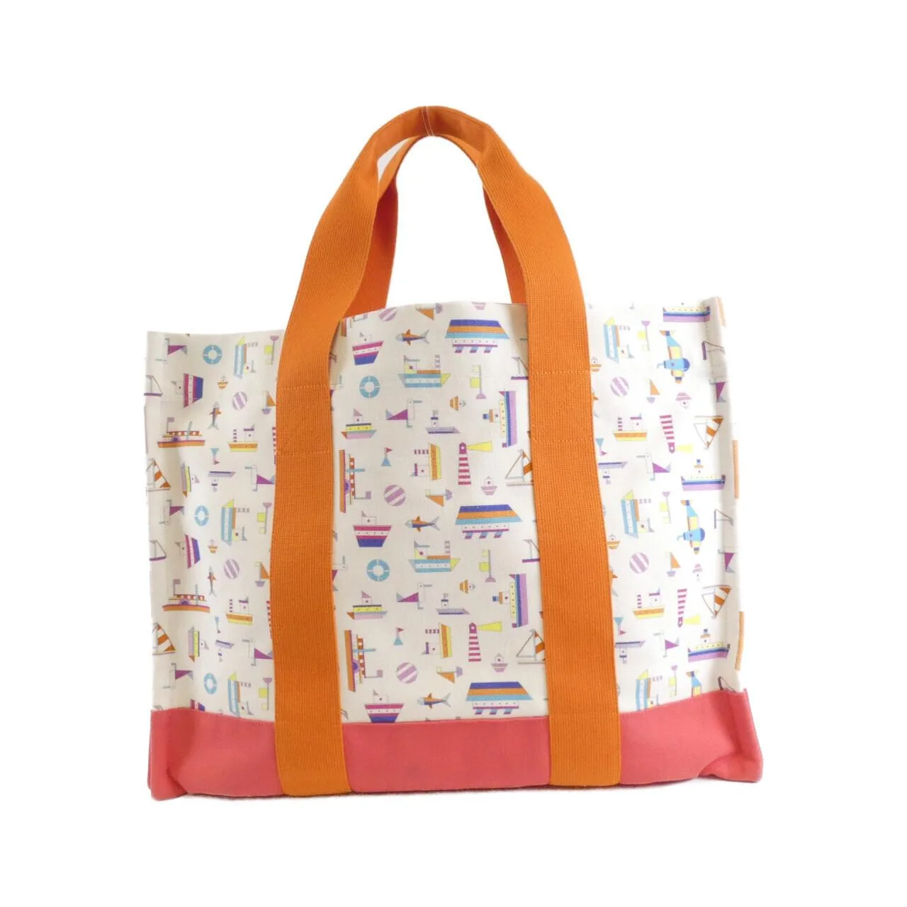 HERMES 103214M Handbag Canvas 2