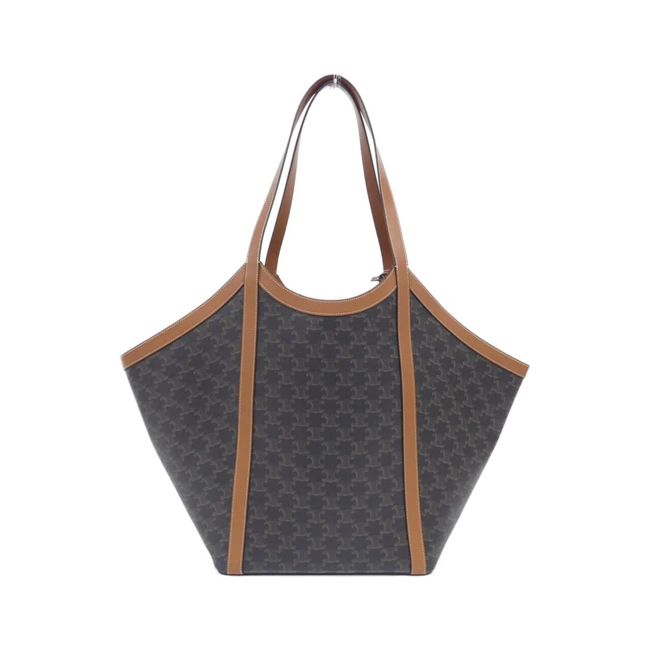 CELINE Cabas 121572GQC Handbag Canvas Black Canvas Rank A - Thumbnail 2