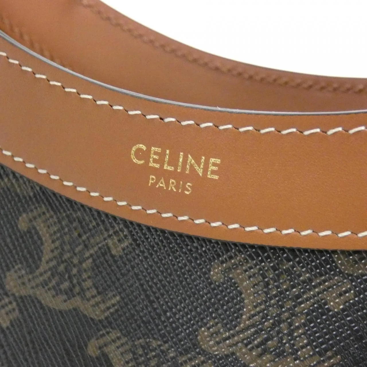 CELINE Cabas 121572GQC Handbag Canvas Black Canvas Rank A - Thumbnail 4