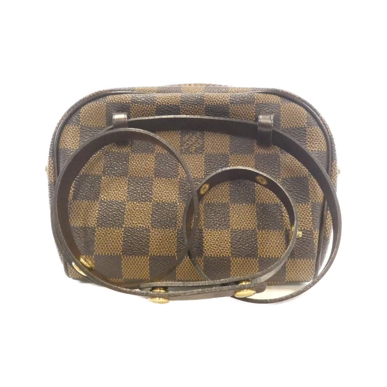 LOUIS VUITTON Pochette N51296+M68214 Shoulder Damier Black Damier Rank B - Thumbnail 2