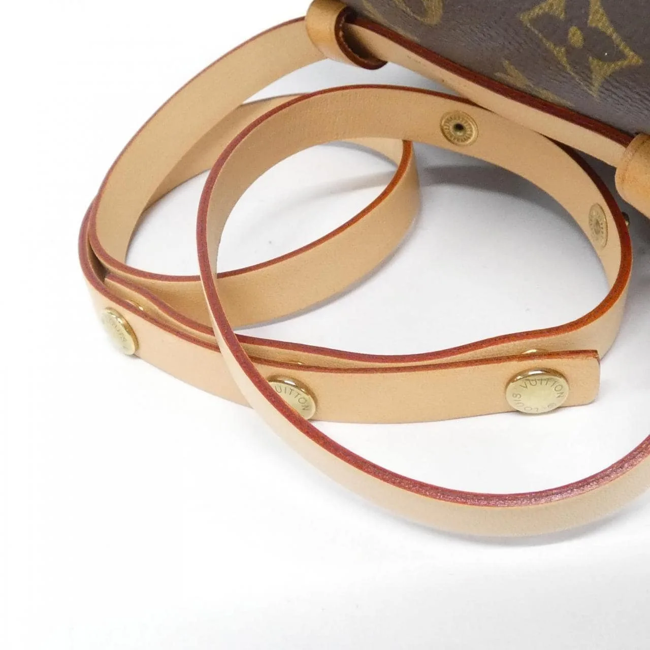 LOUIS VUITTON Pochette M51855+M67303 Belt Monogram 4