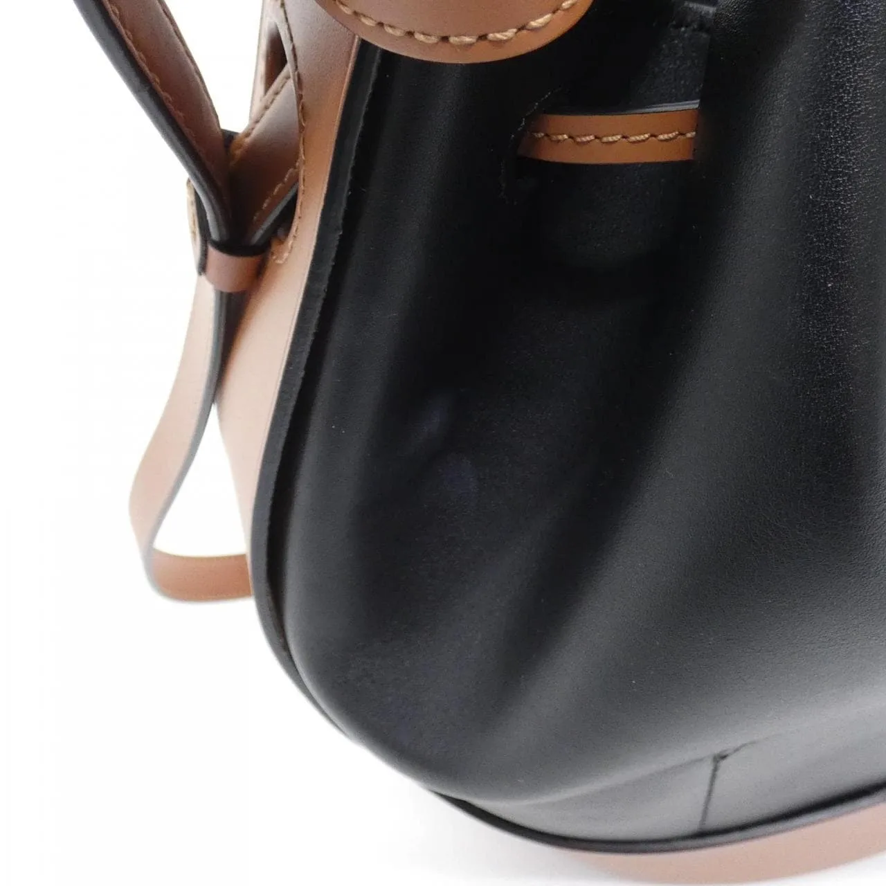 LOEWE Balloon 326 76AC30 Shoulder 黑色 中古品A - 縮圖 5