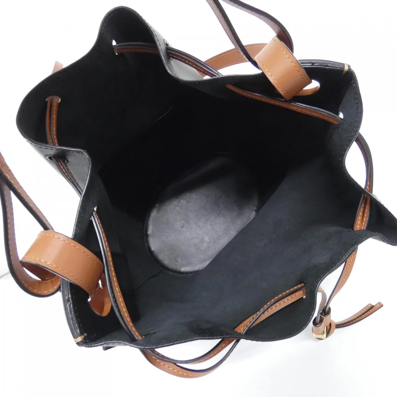 LOEWE Balloon 326 76AC30 Shoulder 黑色 中古品A - 縮圖 7