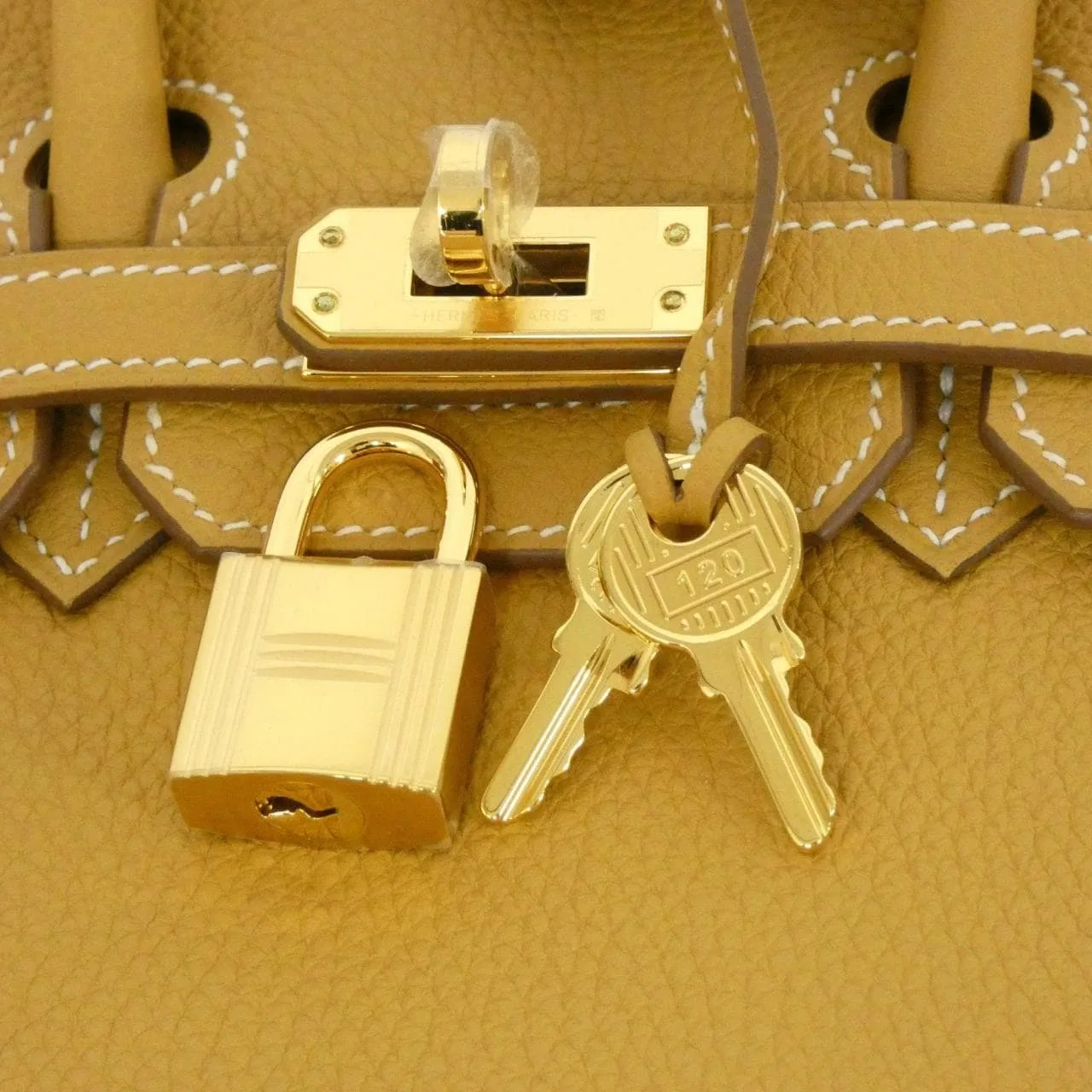 HERMES Birkin 041344CC Handbag Togo 4