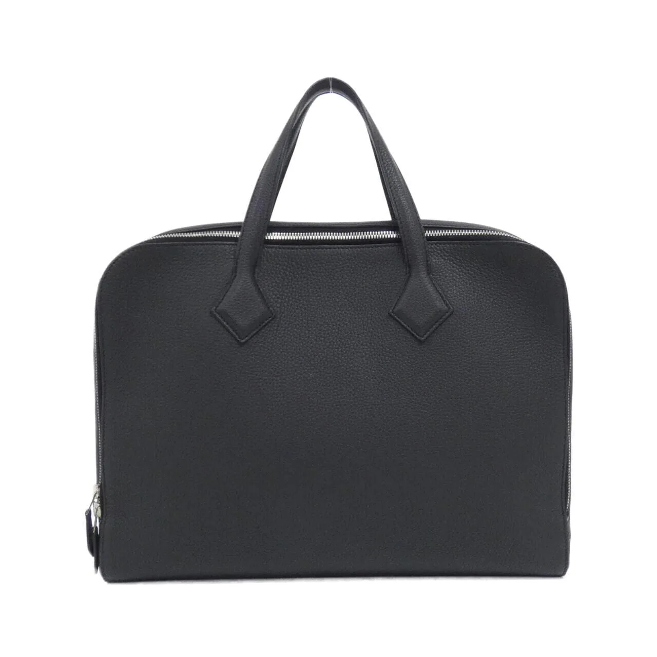 HERMES 076567CK Handbag Togo Black