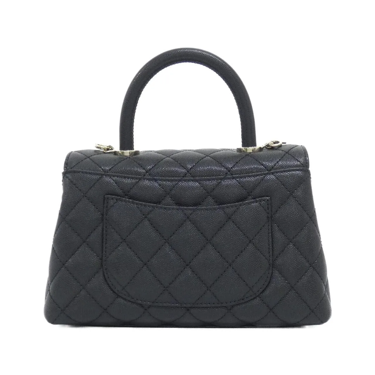 CHANEL Matelasse 92990 Handbag Grained Calfskin 2