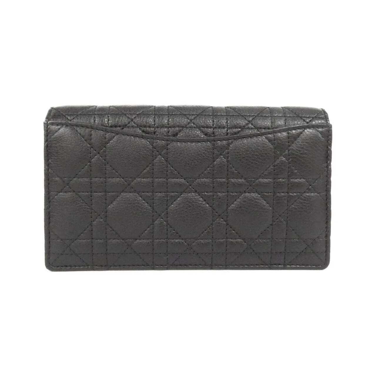 DIOR Caro S5134UWHC Wallet Black Rank A - Thumbnail 2