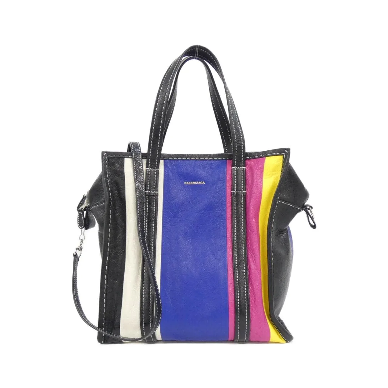 BALENCIAGA Everyday Shopper 513990 DE9CN Handbag Lambskin Multicolor