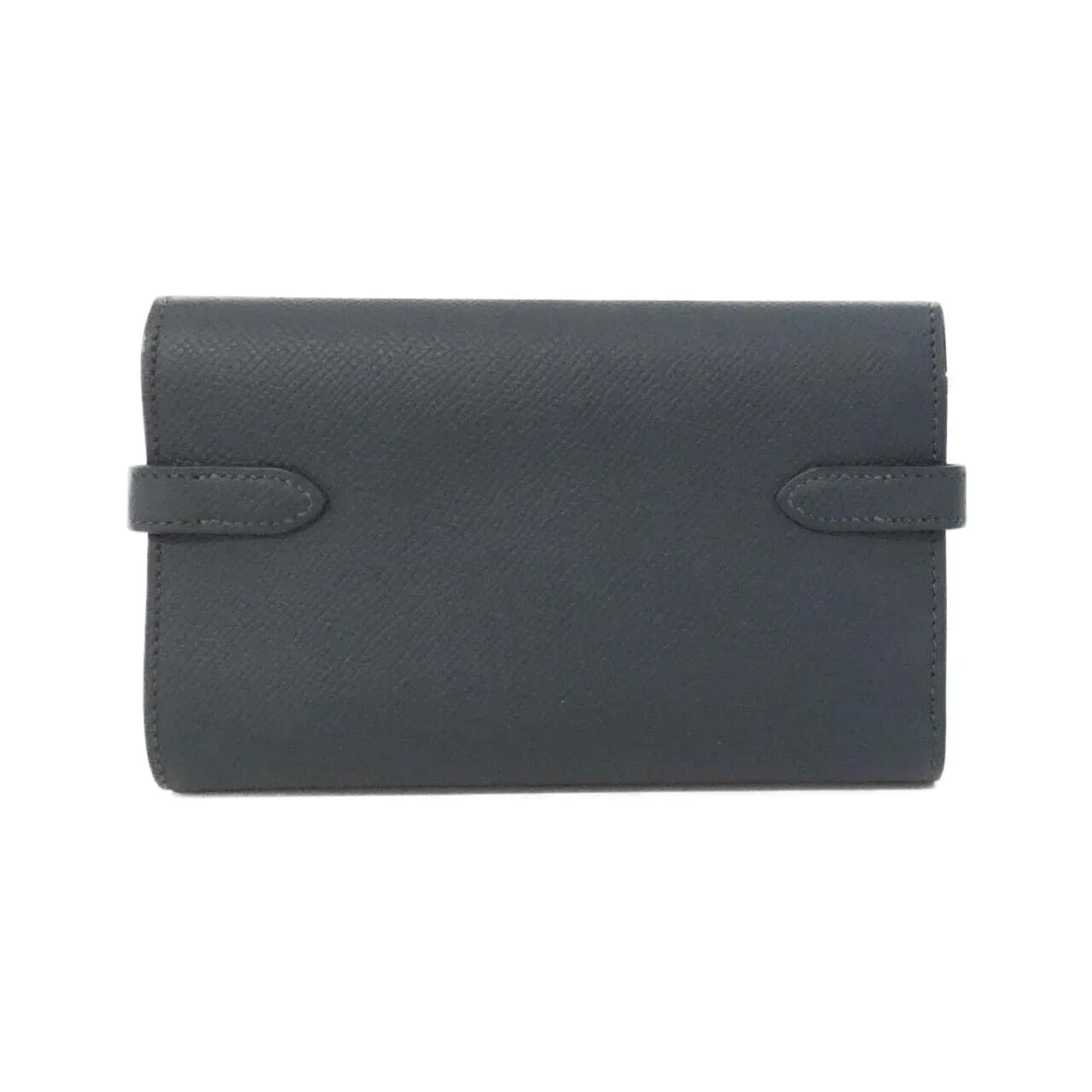 HERMES Kelly 054750CC Wallet Epsom Black Epsom Leather Rank A - Thumbnail 2