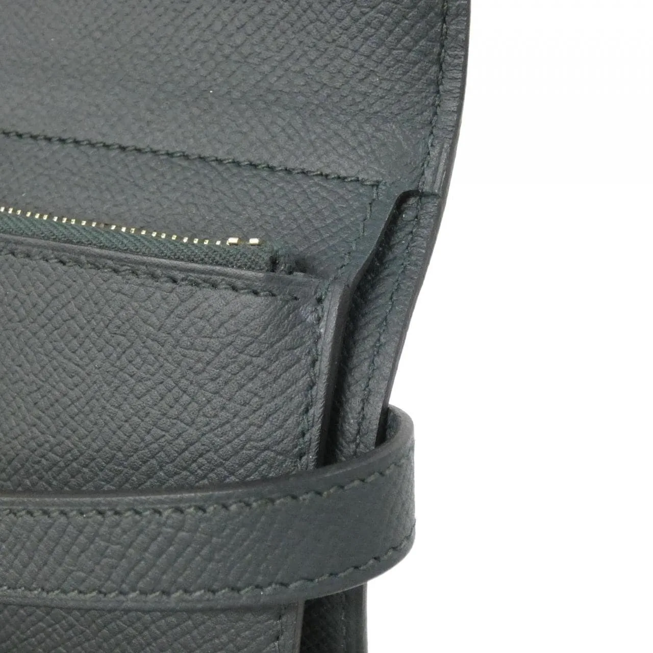 HERMES Kelly 054750CC Wallet Epsom Black Epsom Leather Rank A - Thumbnail 5