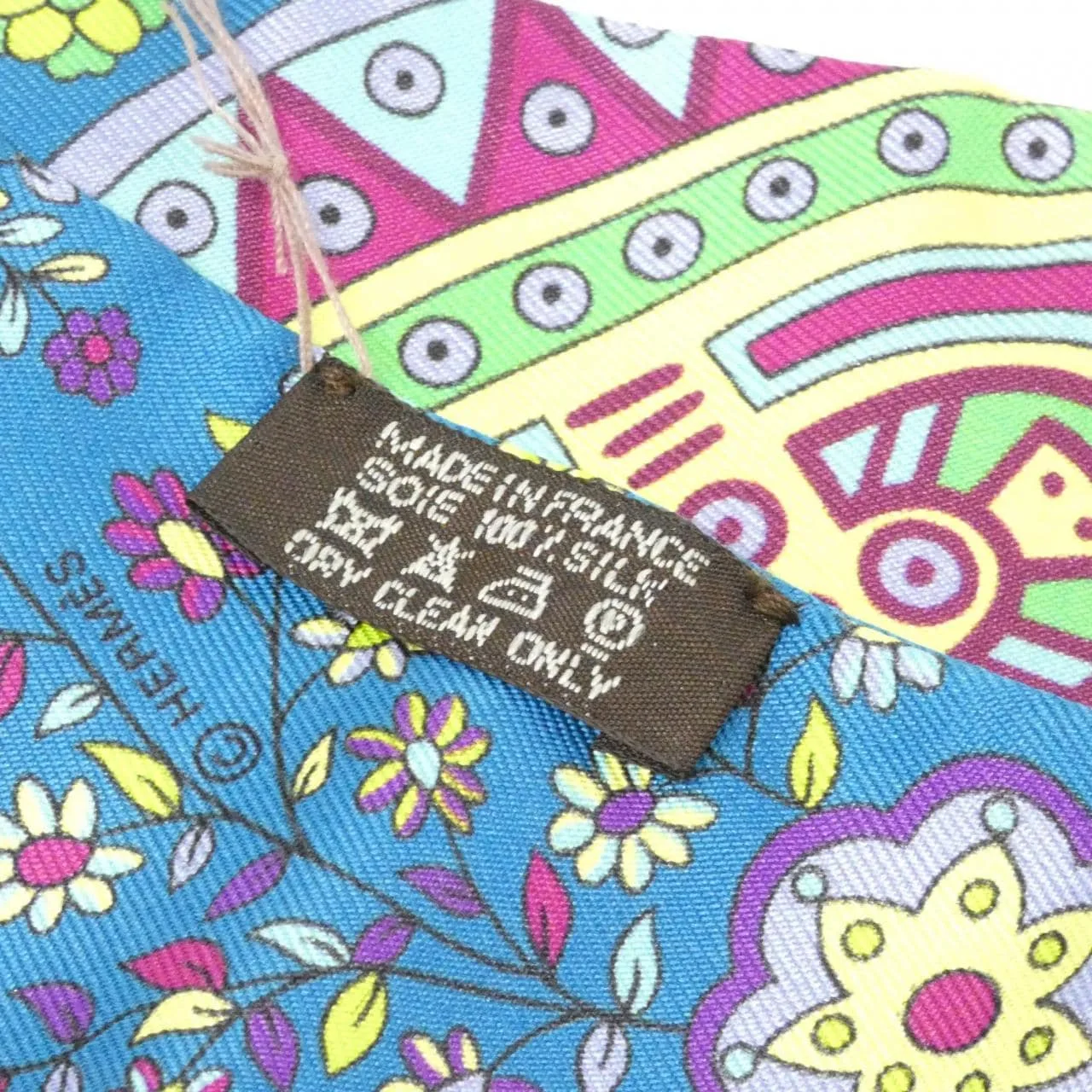 HERMES 062649S Scarf Black Rank A - Thumbnail 3