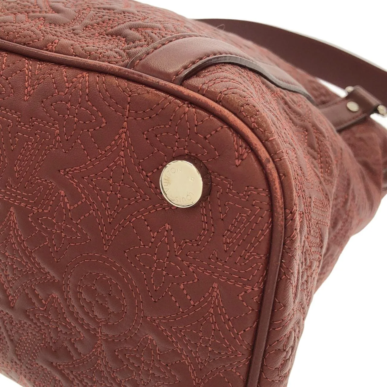 LOUIS VUITTON M97069 Shoulder Lambskin Black Lambskin Rank A - Thumbnail 3