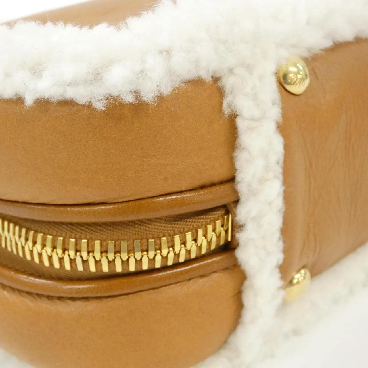 MIU MIU 5BB148 肩背包 Cognac 中古品A - 縮圖 3