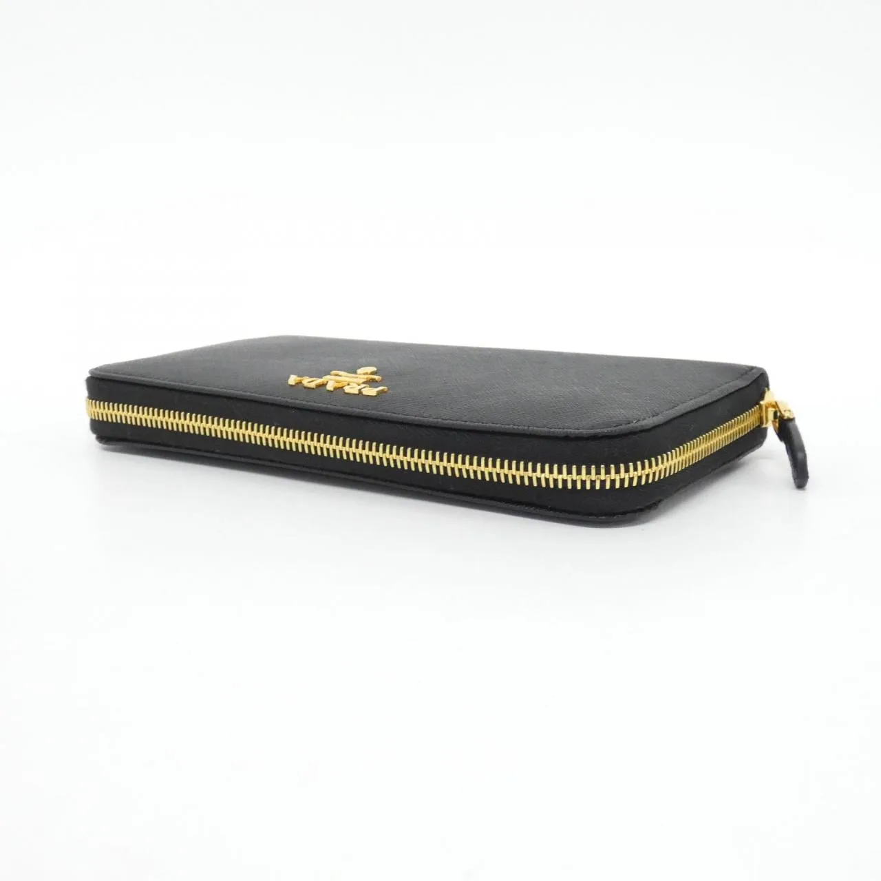PRADA 1ML506 銀包 黑色 中古品A - 縮圖 3