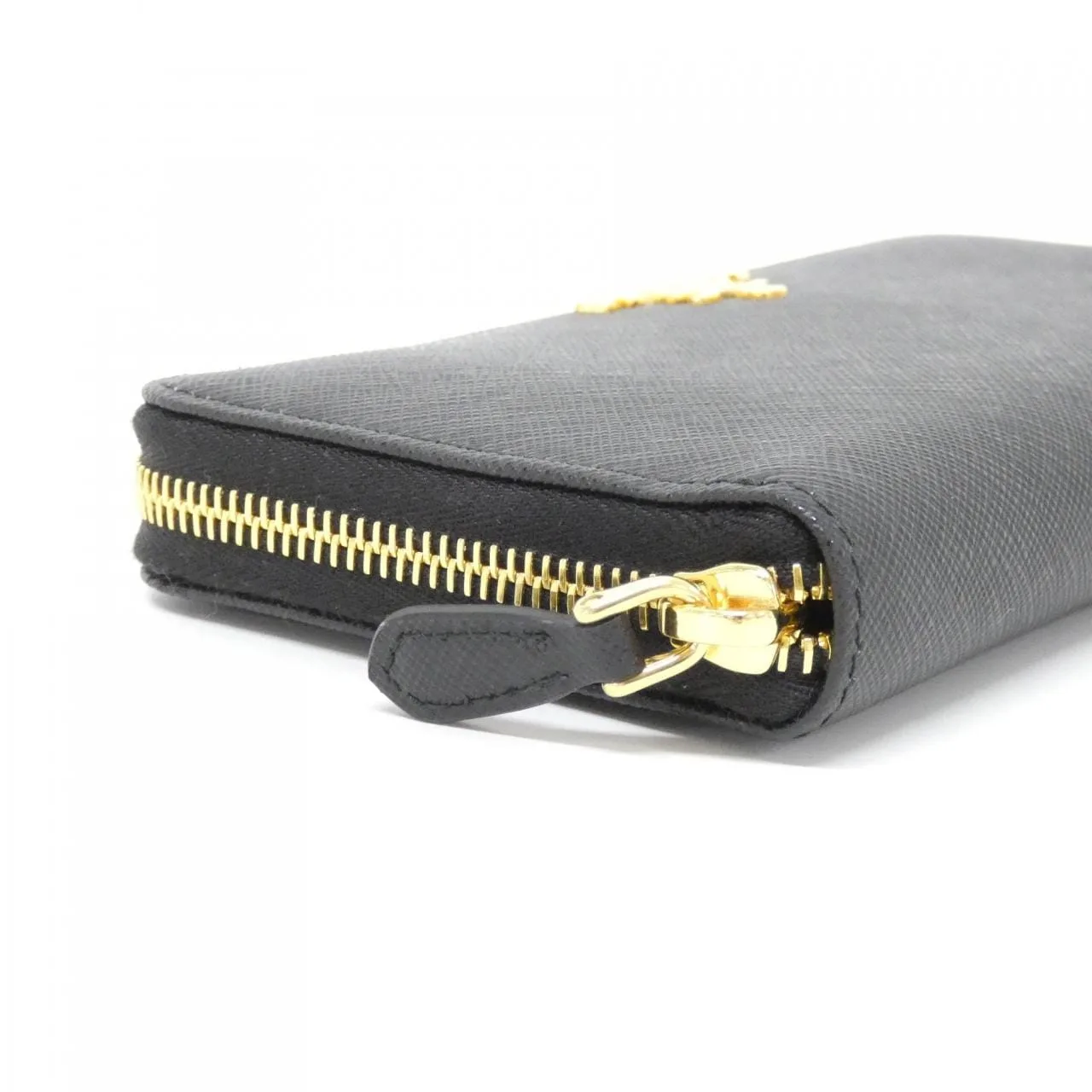 PRADA 1ML506 銀包 黑色 中古品A - 縮圖 4