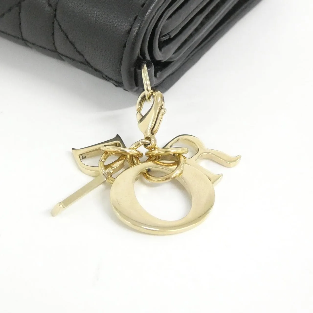 DIOR Lady Dior S0181ONMJ Wallet Lambskin Black Lambskin Rank A - Thumbnail 3