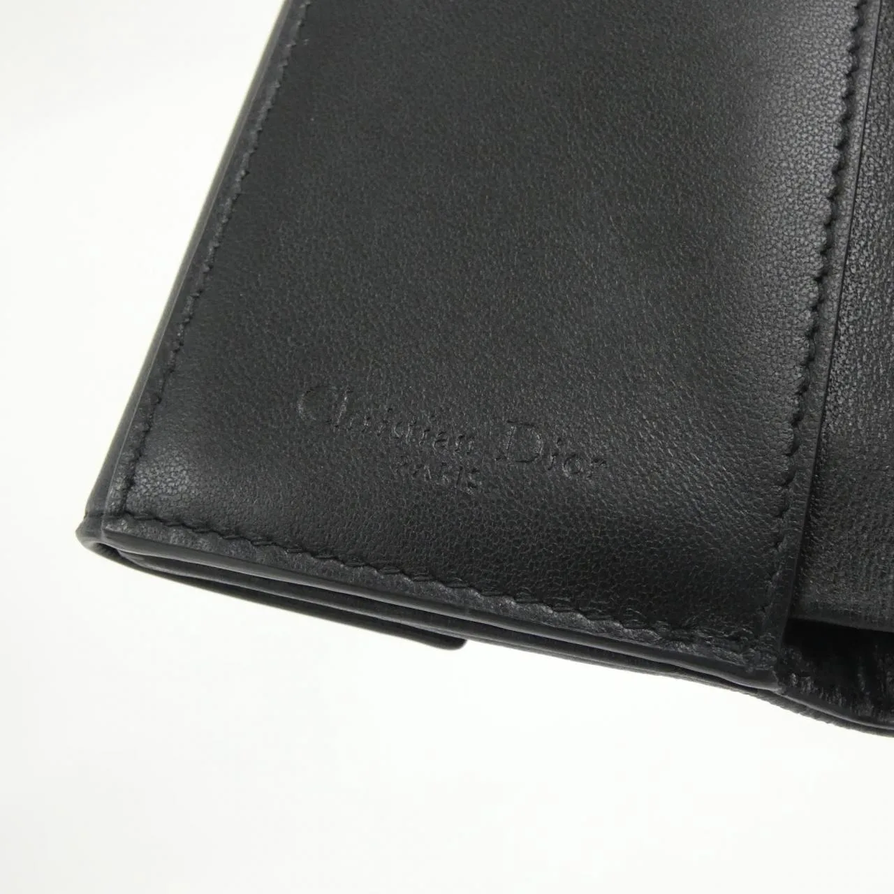 DIOR Lady Dior S0181ONMJ Wallet Lambskin Black Lambskin Rank A - Thumbnail 6