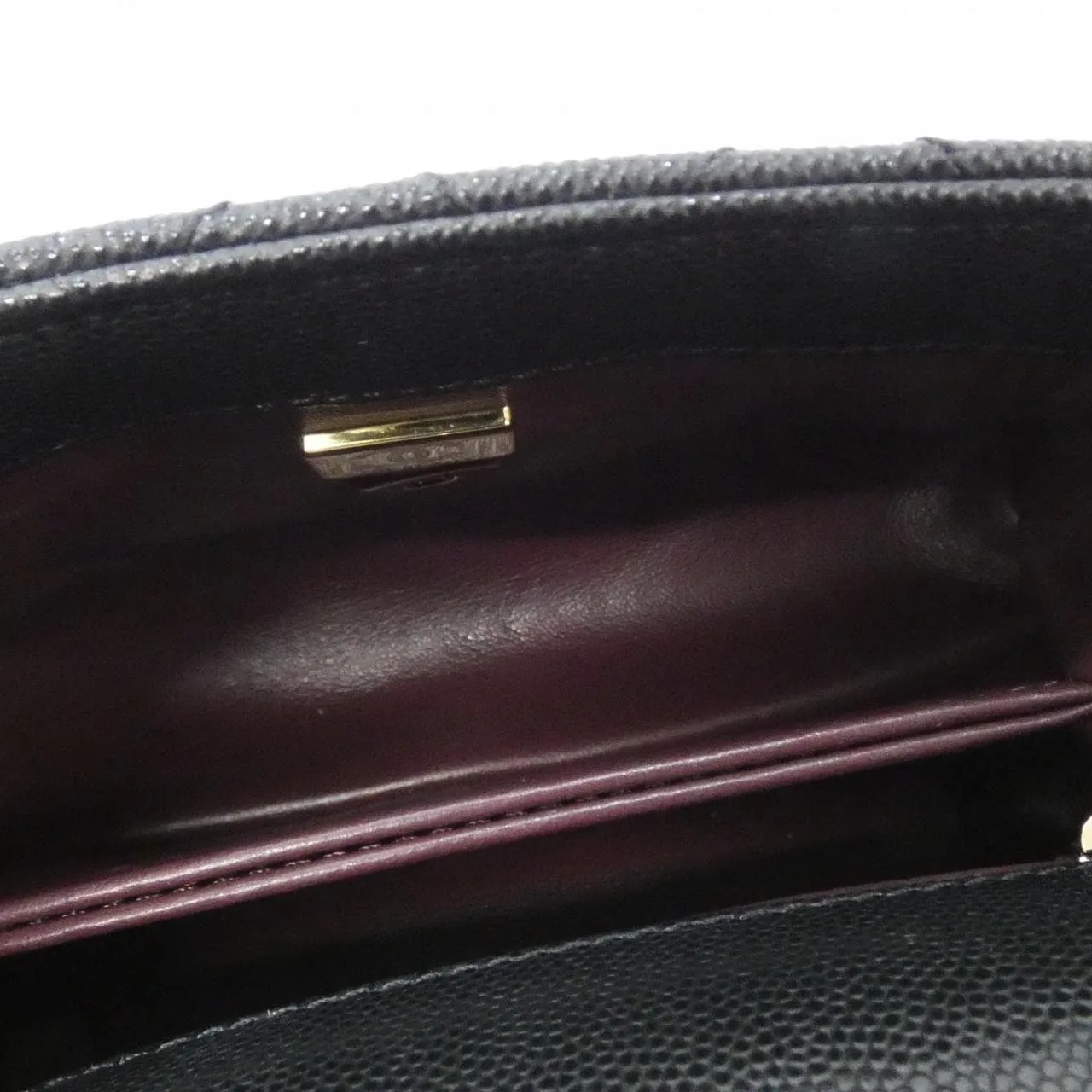 CHANEL Coco Handle AS2215 Handbag Grained Calfskin Black Grained Calfskin Rank A - Thumbnail 7