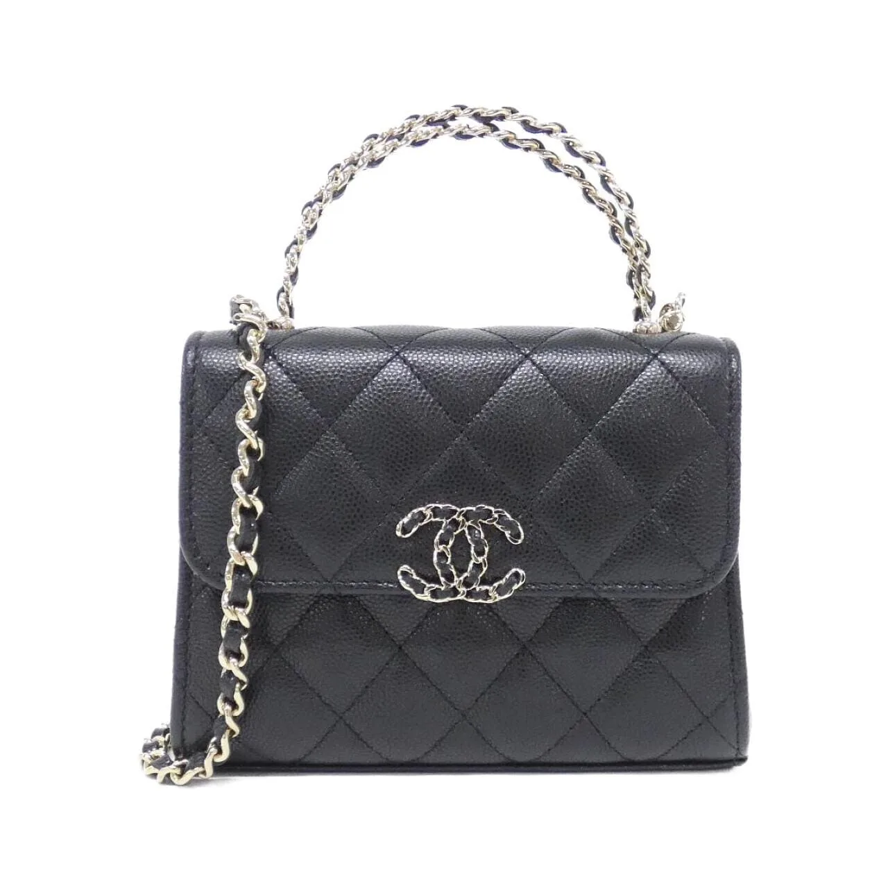 CHANEL Chanel 19 AP3237 手提包 荔枝紋牛皮