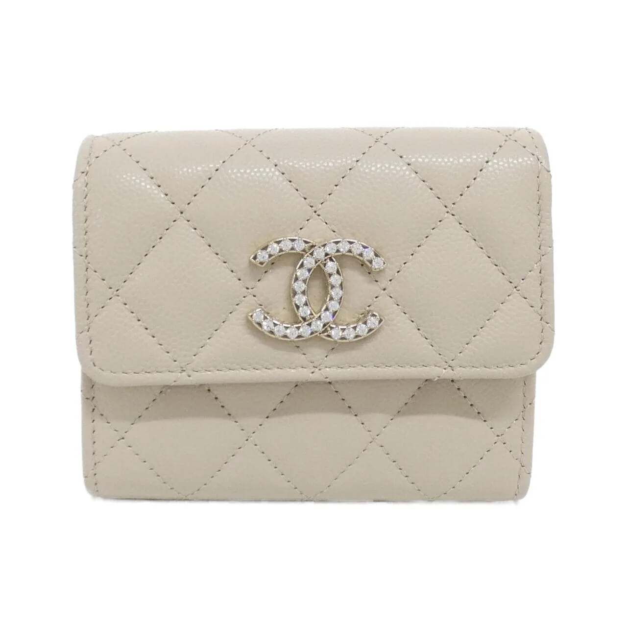 CHANEL AP4557 Wallet Grained Calfskin