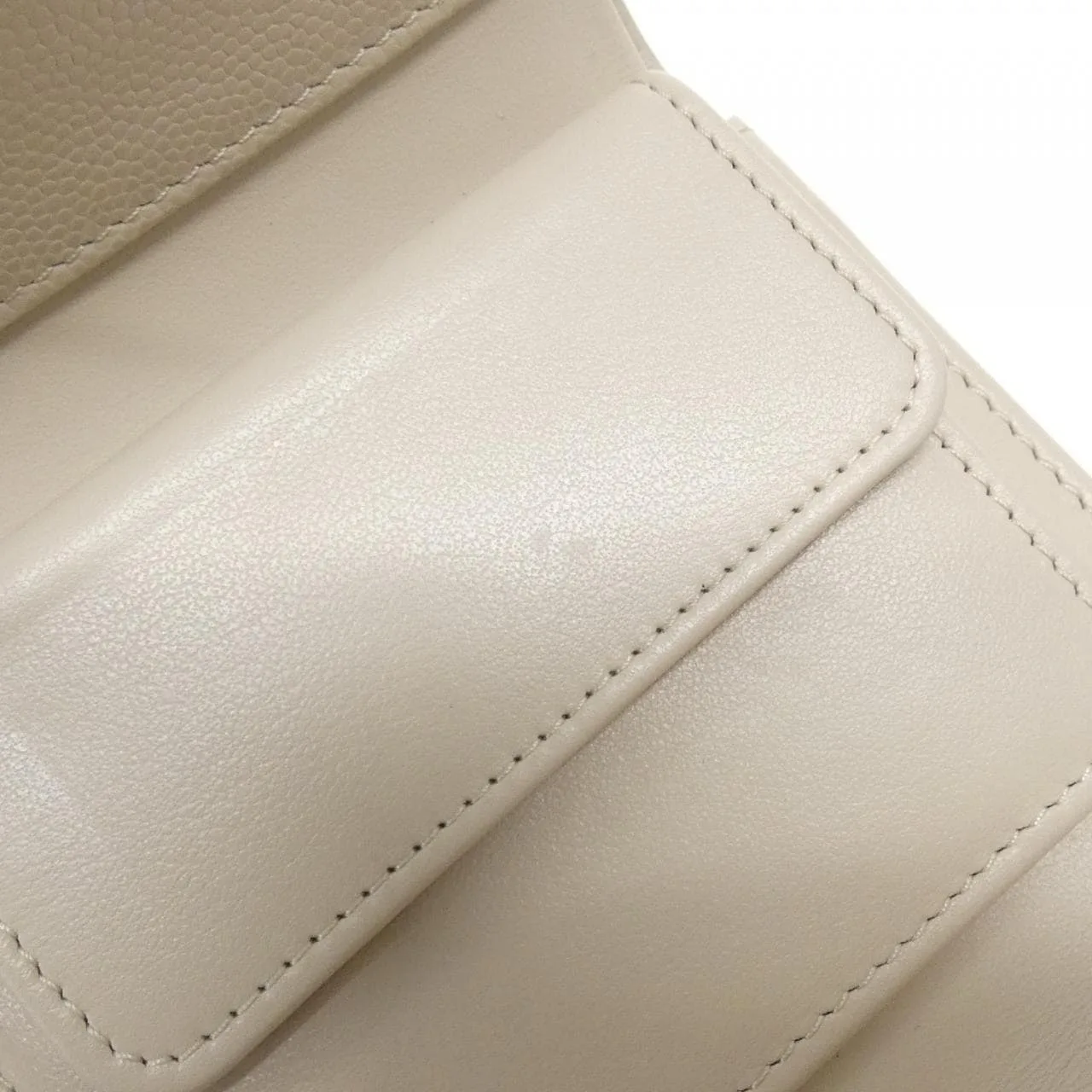 CHANEL AP4557 Wallet Grained Calfskin Beige Grained Calfskin Rank A - Thumbnail 5