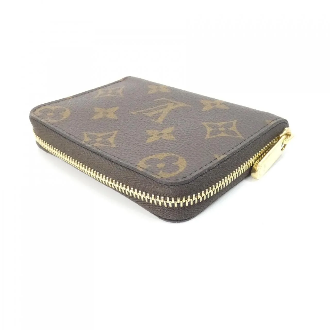 LOUIS VUITTON M60067 Coin Case Monogram 黑色 Monogram 中古品A - 縮圖 2