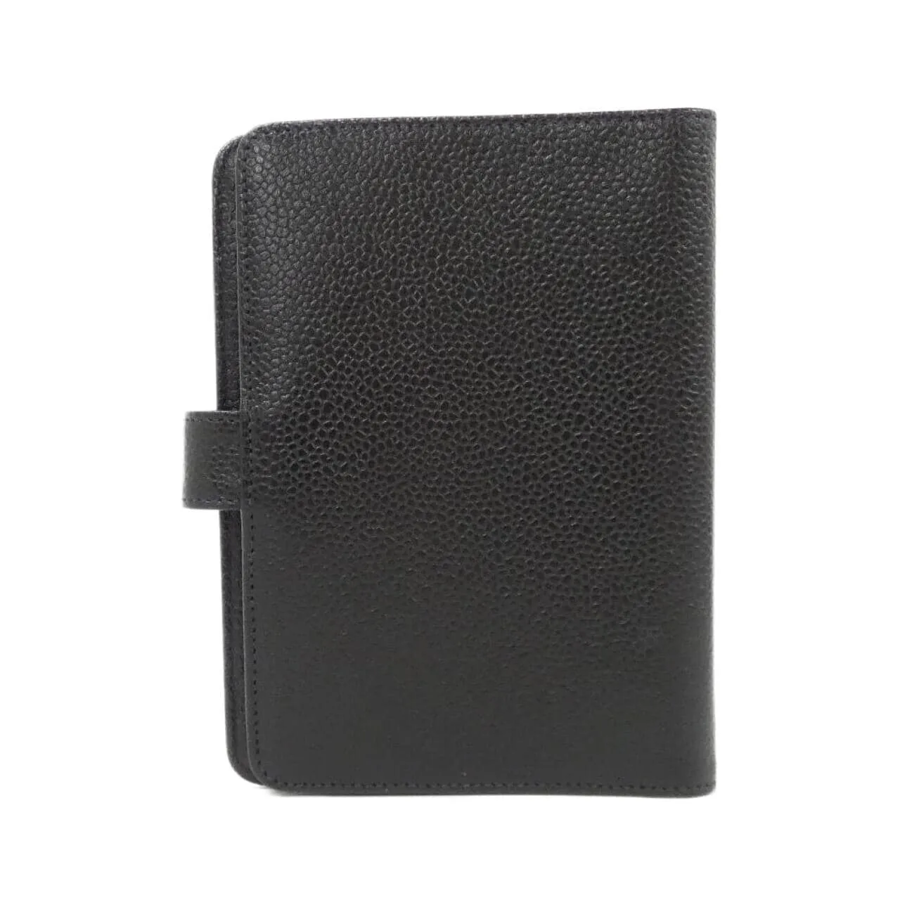 CHANEL 13505 Wallet Grained Calfskin Black Grained Calfskin Rank A - Thumbnail 2
