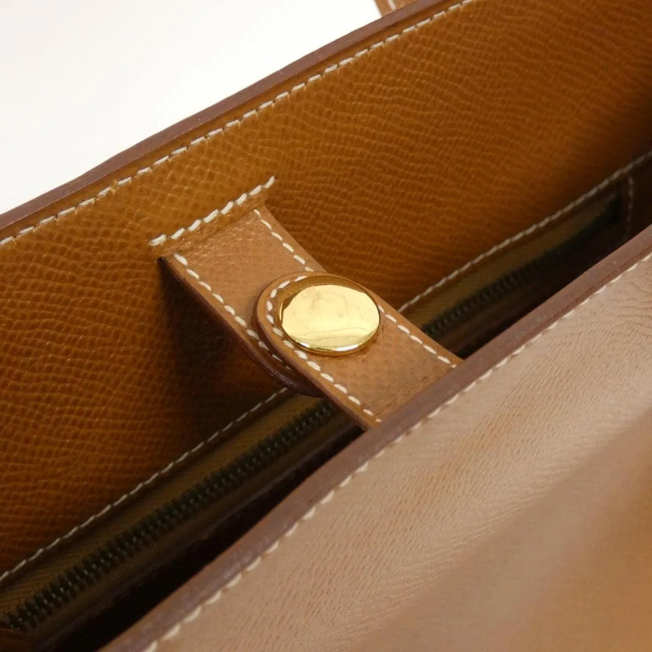 HERMES Handbag Gold Rank A - Thumbnail 6