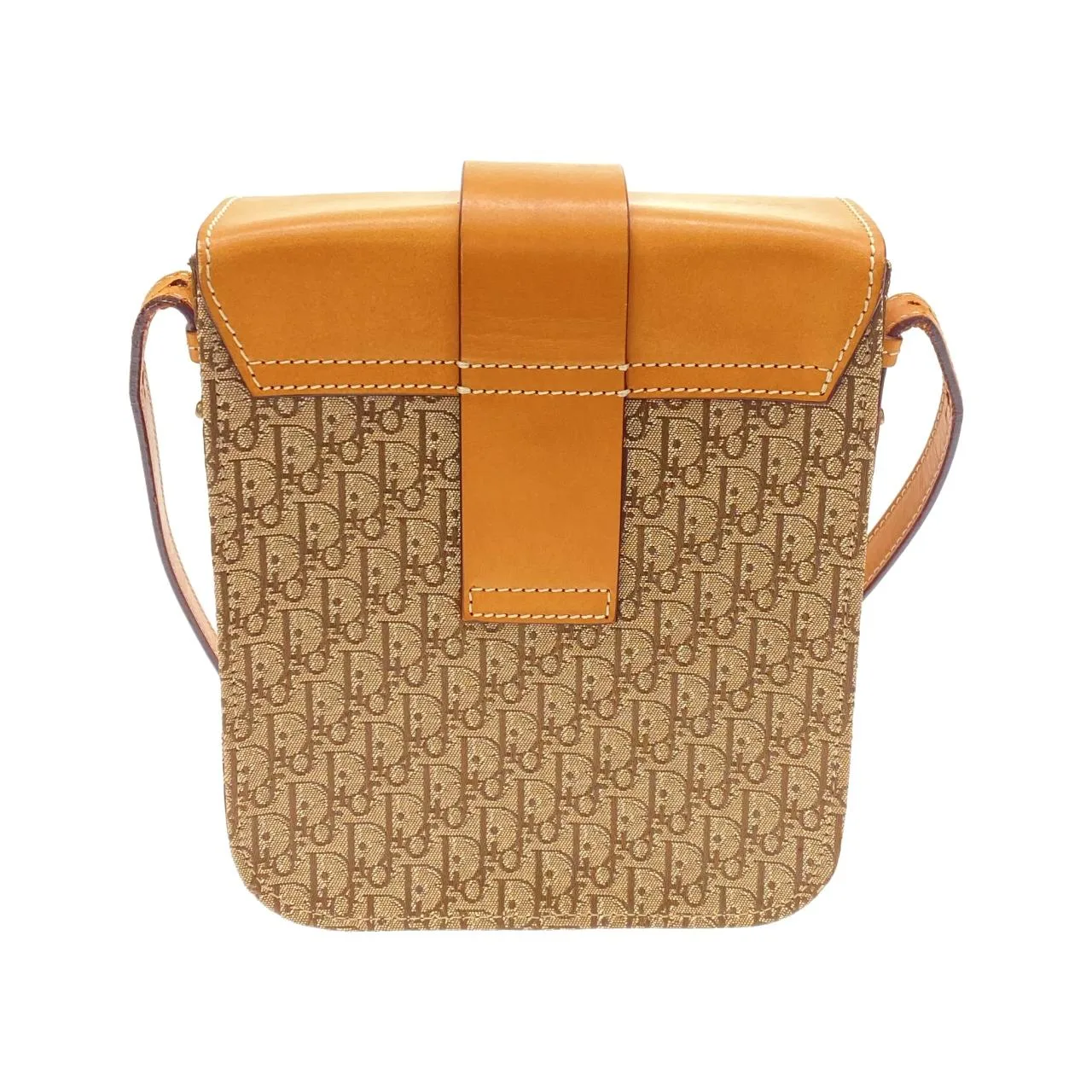 DIOR Shoulder Canvas Beige Canvas Rank B - Thumbnail 2