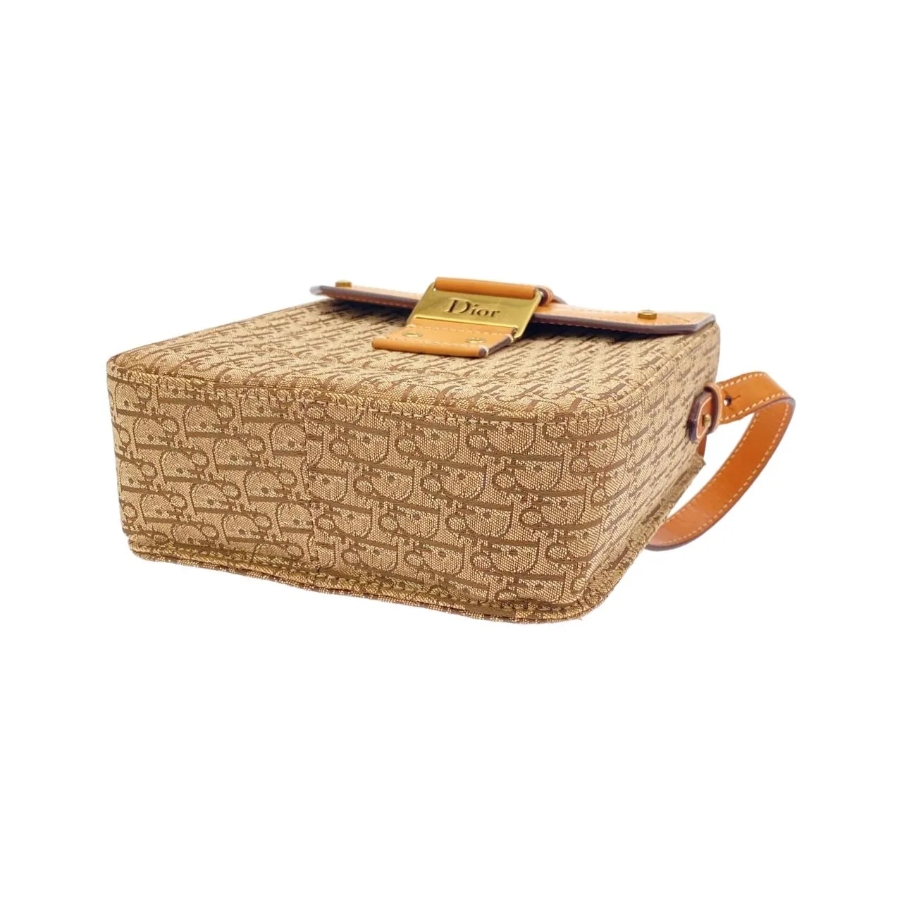 DIOR Shoulder Canvas Beige Canvas Rank B - Thumbnail 3