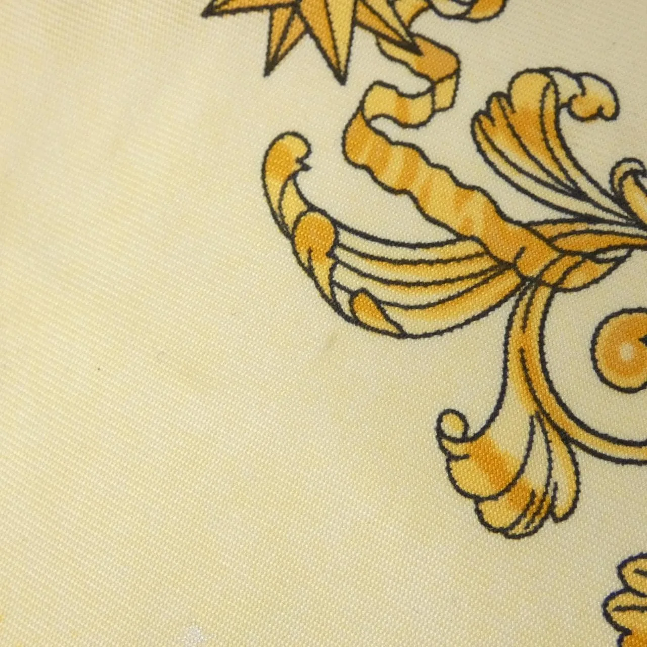HERMES Scarf 黑色 中古品A - 縮圖 5
