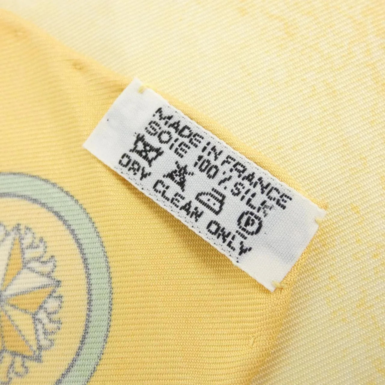 HERMES Scarf 黑色 中古品A - 縮圖 6