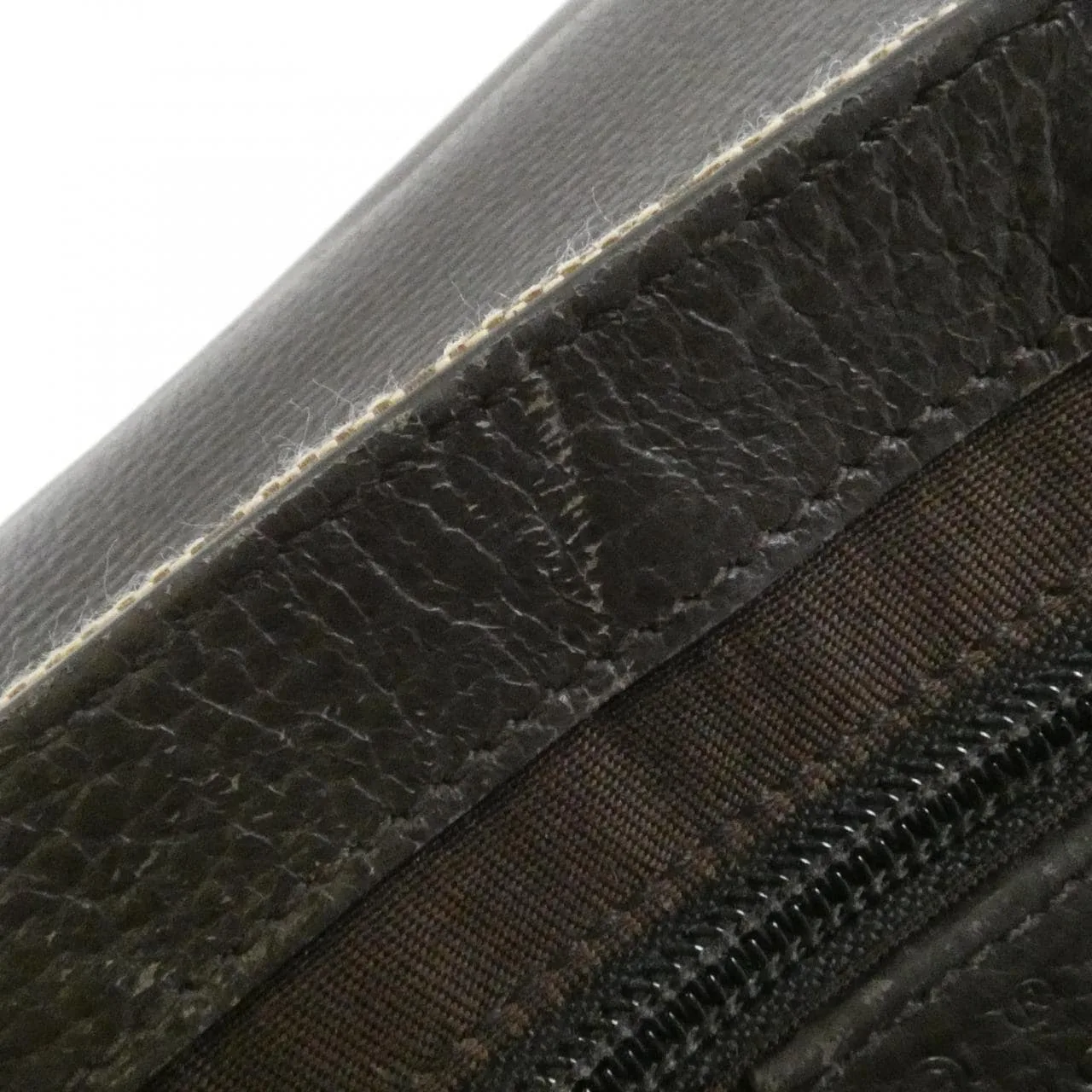 GUCCI GG Supreme 449171 KY9KN Shoulder Canvas 黑色 帆布 中古品B - 縮圖 10