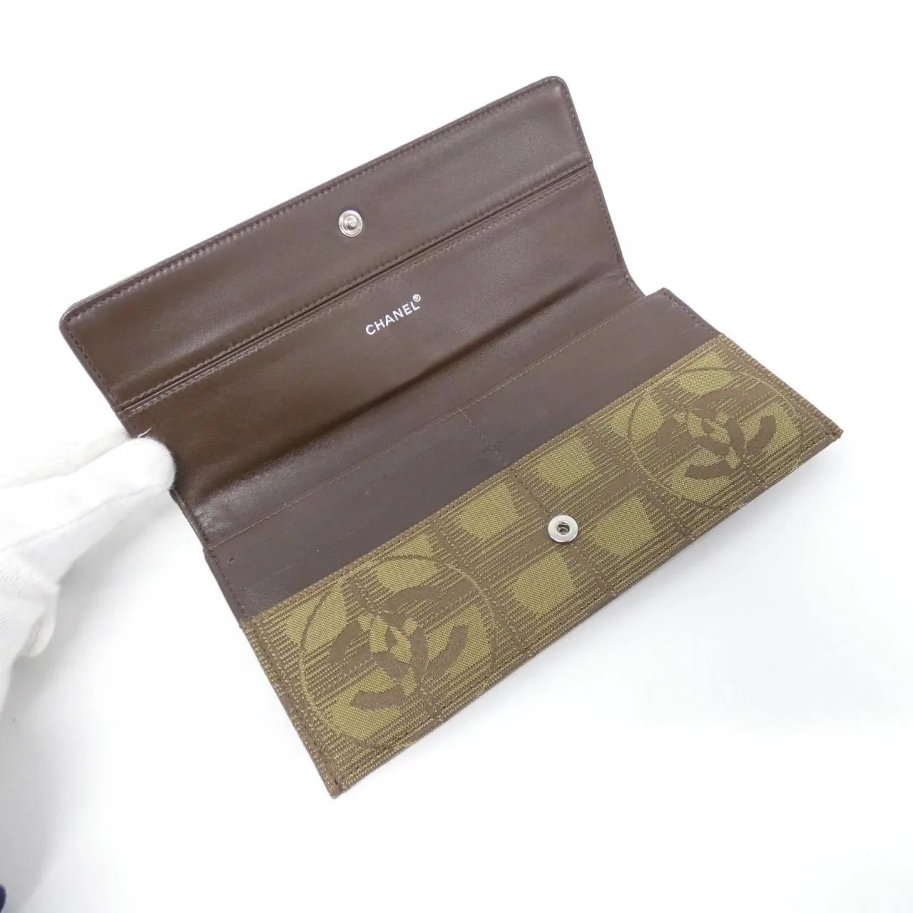 CHANEL 15788 銀包 尼龍 4