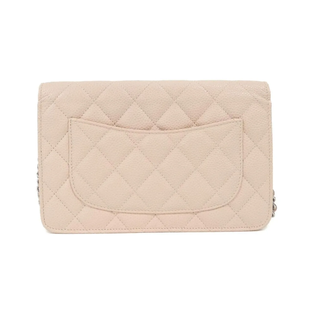 CHANEL Timeless Classic 33814 Wallet Grained Calfskin Pink Grained Calfskin Rank B - Thumbnail 2