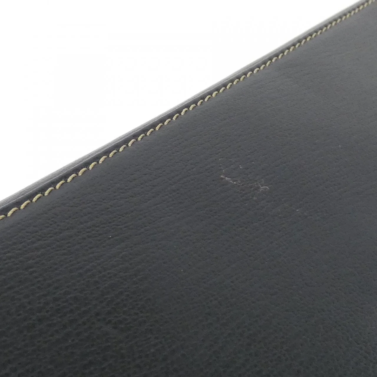 LOEWE 13 76 80 Handbag Leather Black Leather Rank B - Thumbnail 3