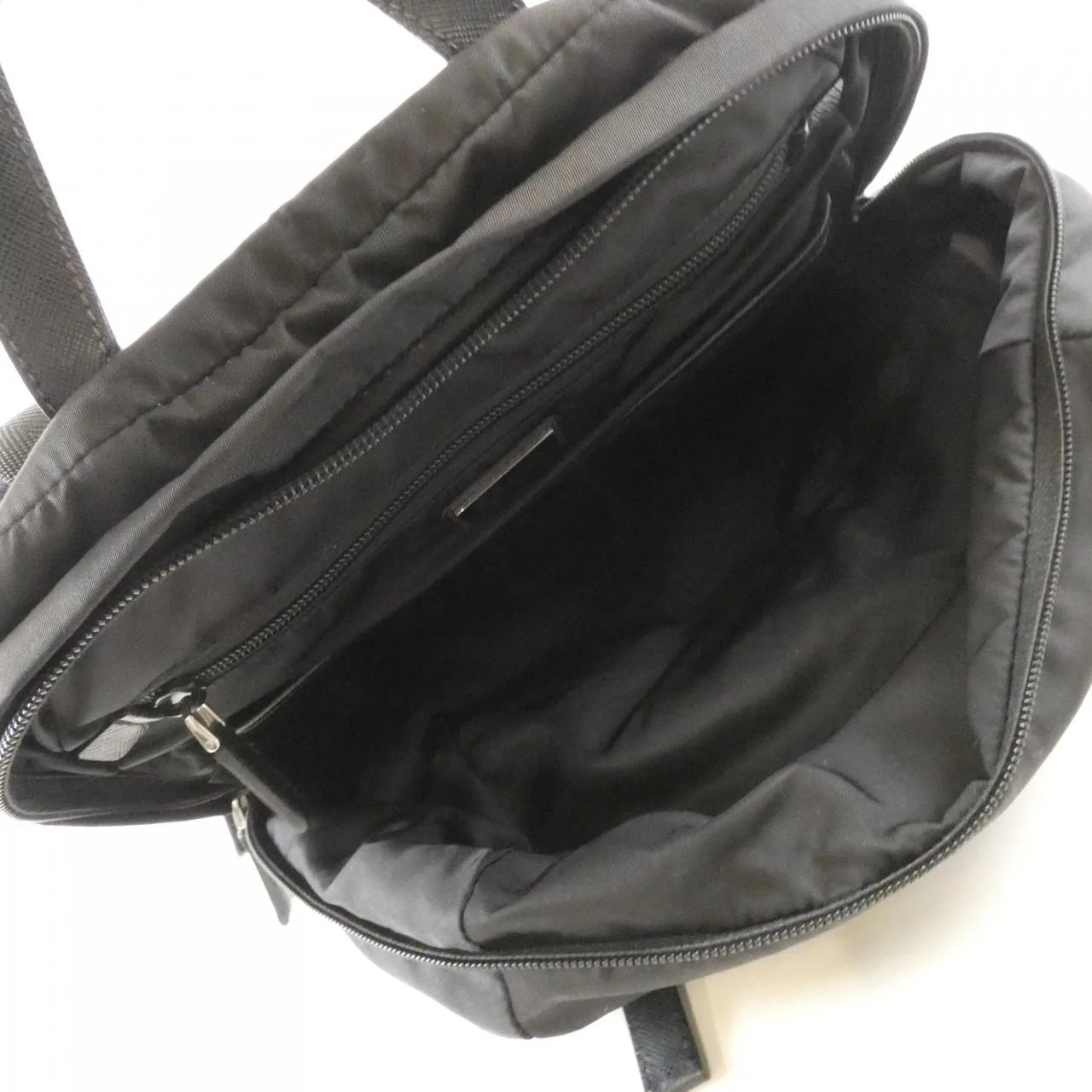 PRADA 2VZ104 背包 黑色 中古品B - 縮圖 6