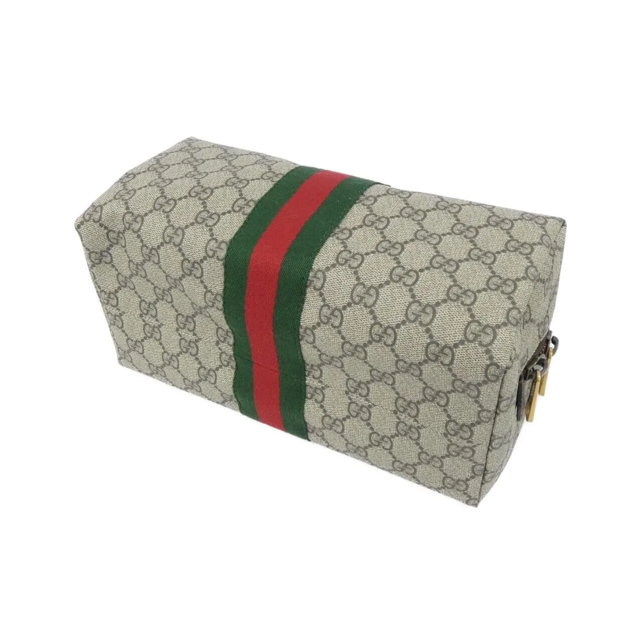 GUCCI 572767 9IK3T Pouch Canvas 黑色 帆布 中古品A - 縮圖 3