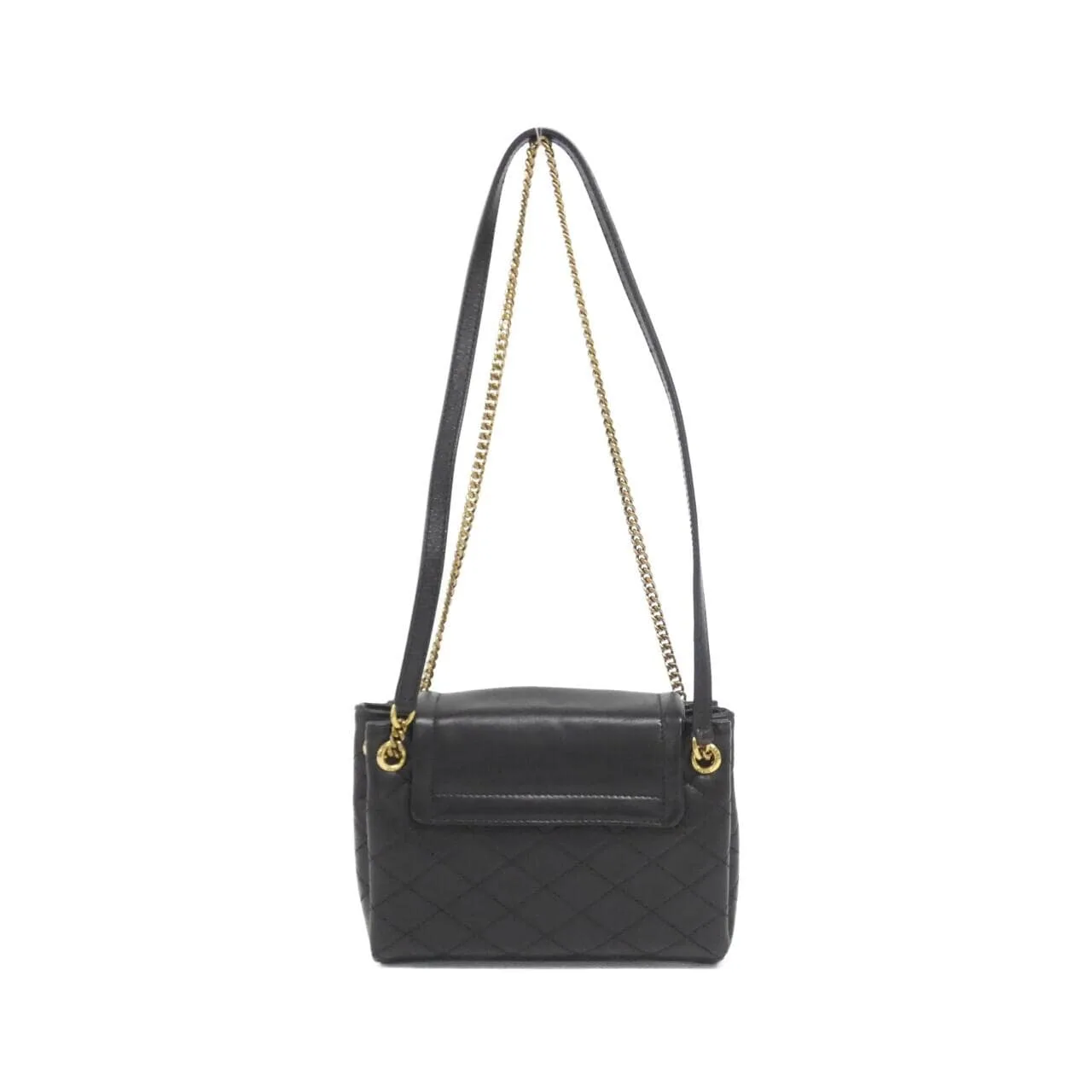 SAINT LAURENT 672738 1EL07 Shoulder Lambskin Black Lambskin Rank A - Thumbnail 2