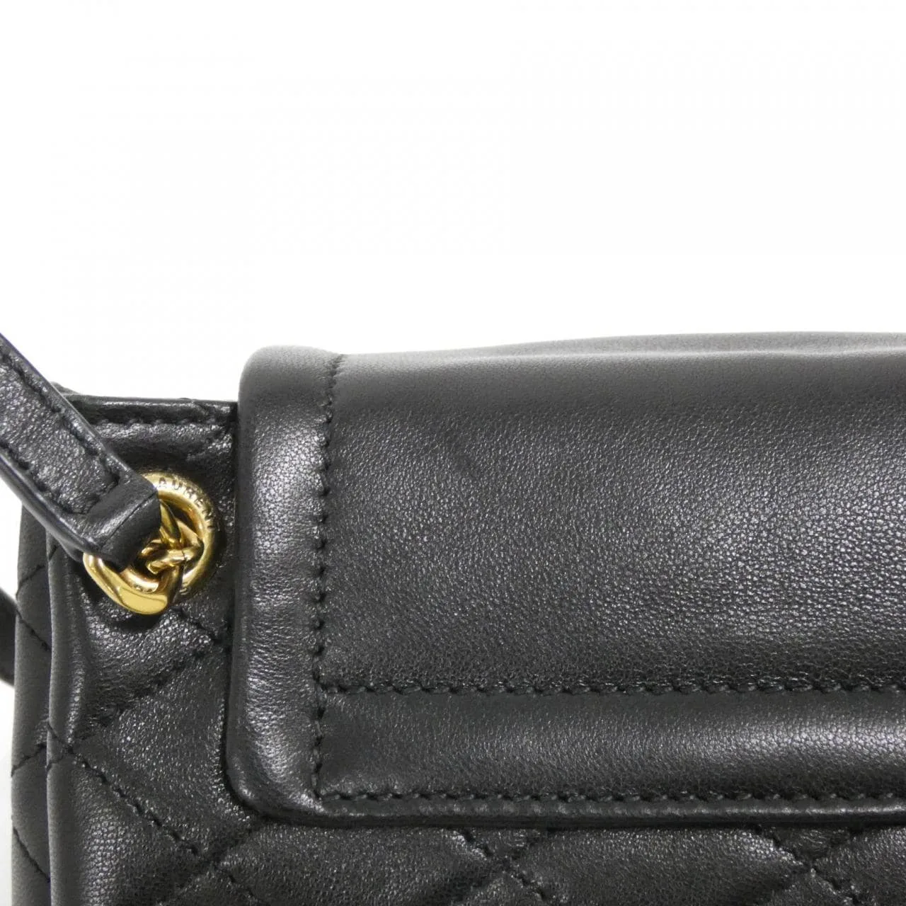 SAINT LAURENT 672738 1EL07 Shoulder Lambskin Black Lambskin Rank A - Thumbnail 5