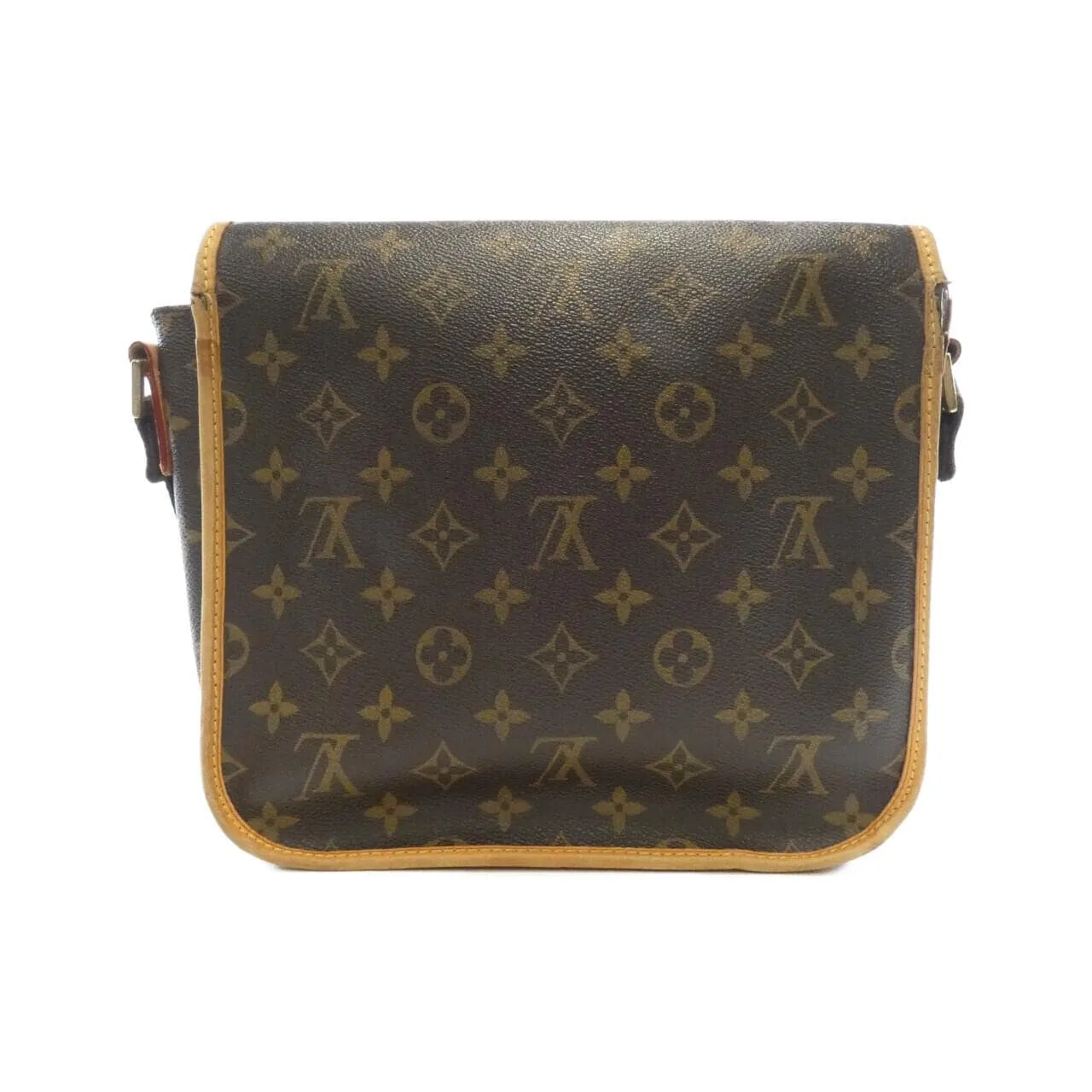 LOUIS VUITTON M40106 Shoulder Monogram 黑色 Monogram 中古品B - 縮圖 2
