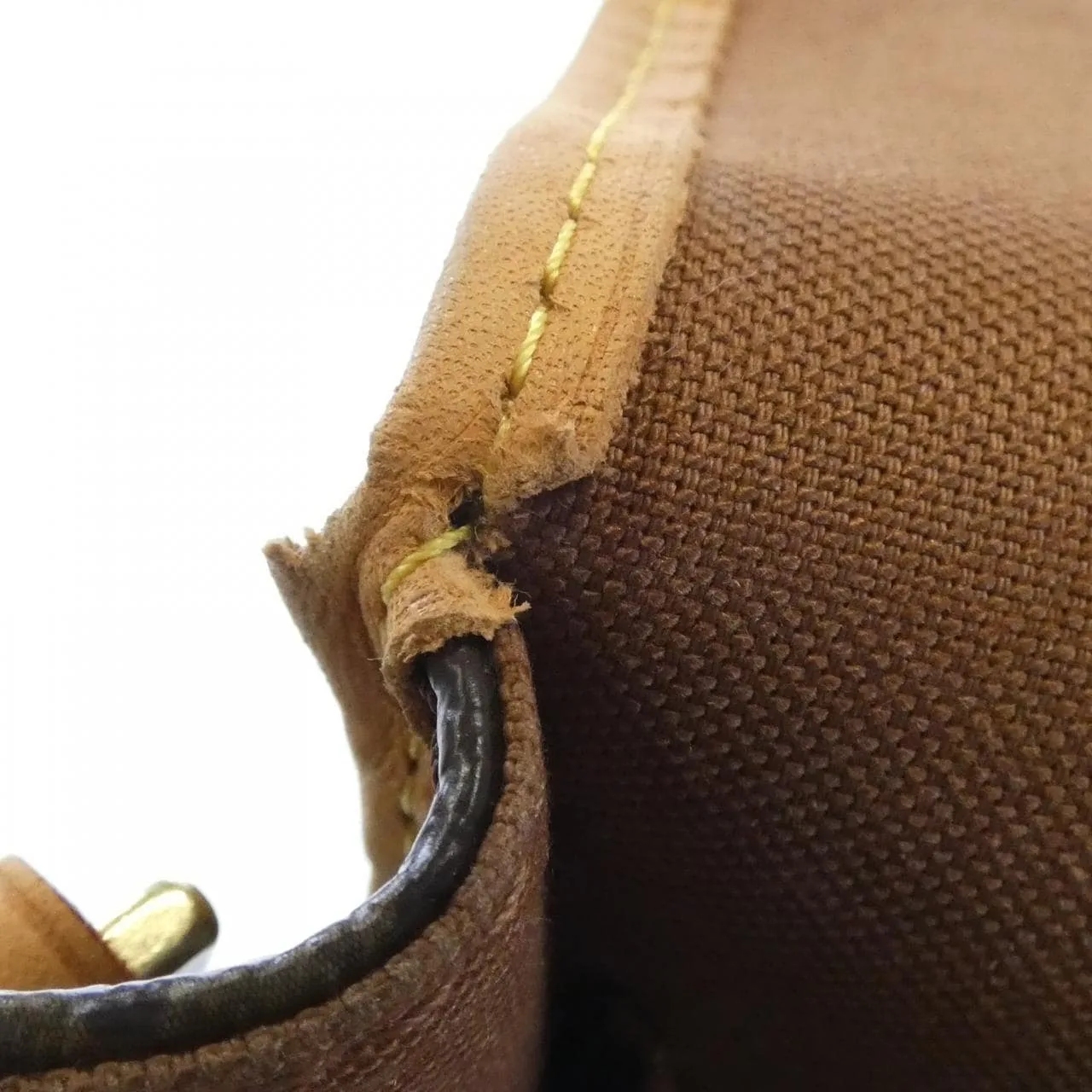 LOUIS VUITTON M40106 Shoulder Monogram 黑色 Monogram 中古品B - 縮圖 10