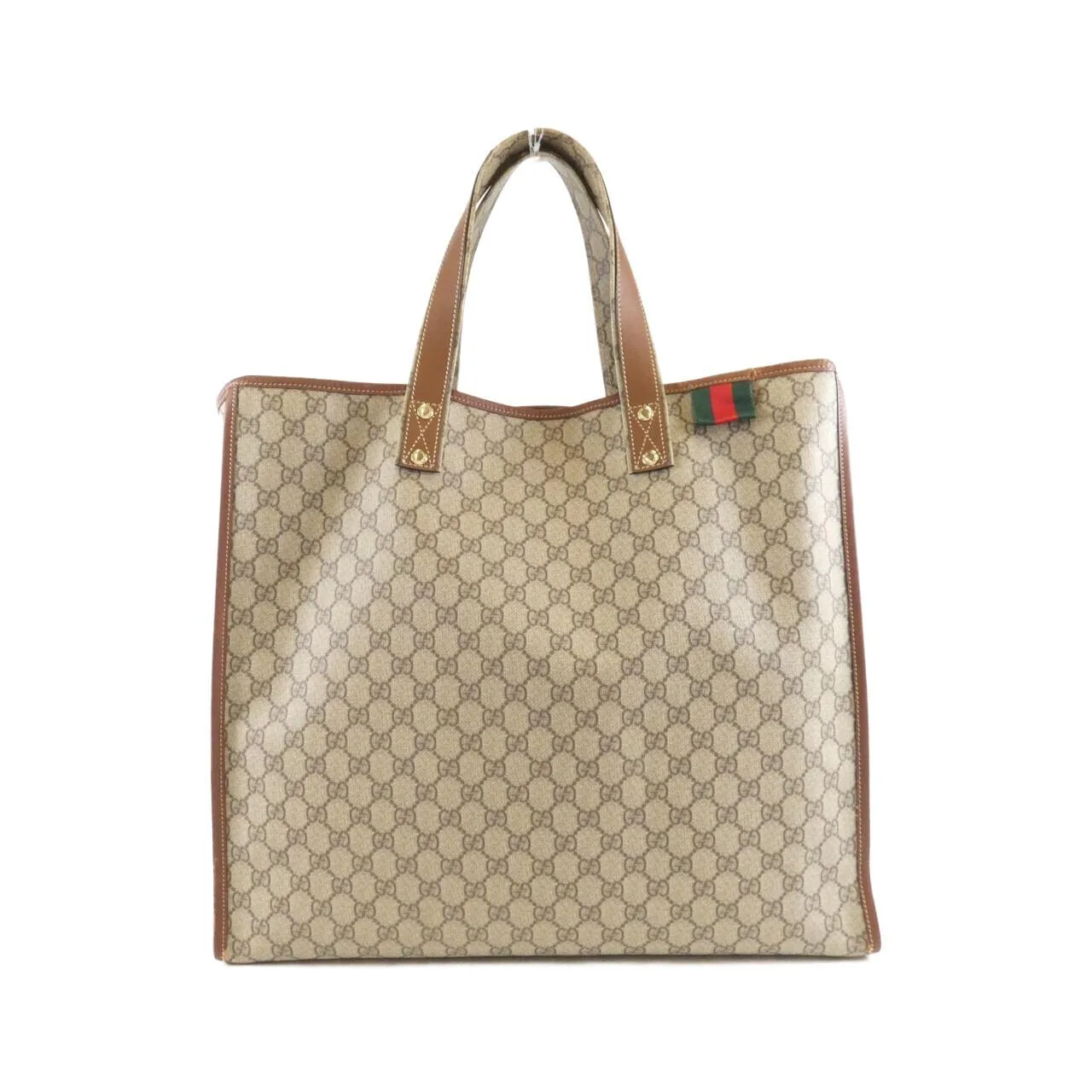 GUCCI 211124 手提包 皮革 Beige