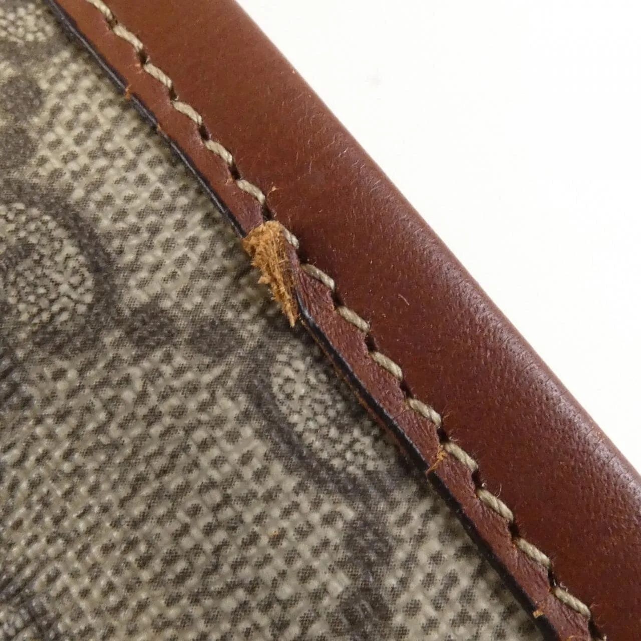 GUCCI 211124 手提包 皮革 米色 皮革 中古品A - 縮圖 6