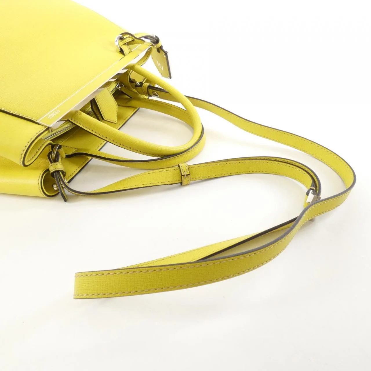 FENDI Sunshine Shopper 8BH253 D7E Handbag 黑色 中古品A - 縮圖 7