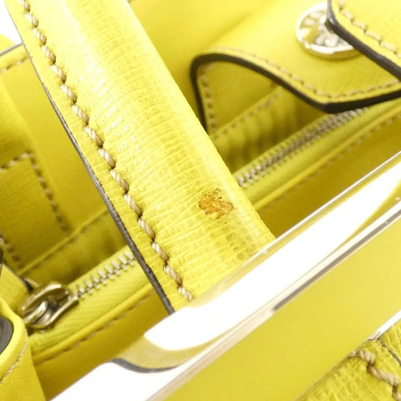 FENDI Sunshine Shopper 8BH253 D7E Handbag 黑色 中古品A - 縮圖 8