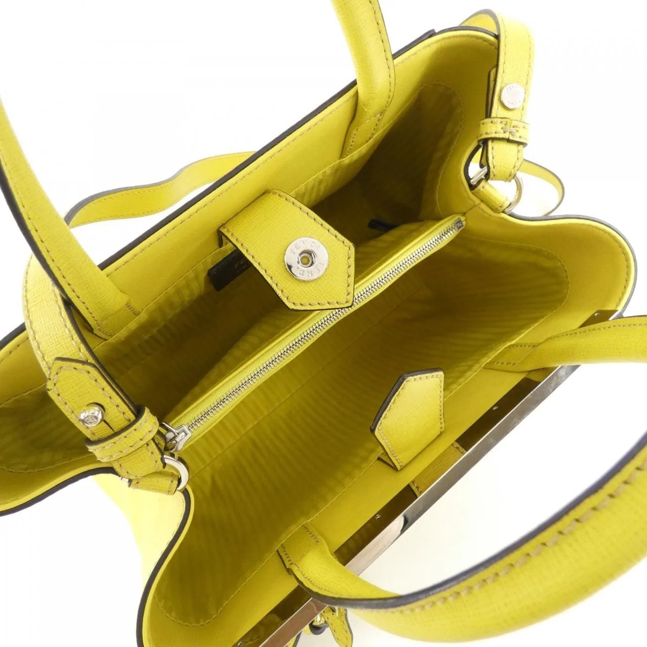 FENDI Sunshine Shopper 8BH253 D7E Handbag 黑色 中古品A - 縮圖 9